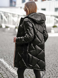 Dámská Bunda Černá OZONEE JS/5M3189/392Z