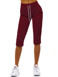 Dámské tepláky Vínové OZONEE JS/1021/C13