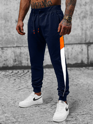 Pánské Tepláky Námořnické Modré OZONEE JS/8K176