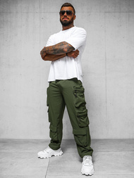 Pánské Kalhoty Khaki OZONEE O/PS5528