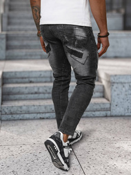 Pánské Džíny Černé OZONEE NB/MP0045N