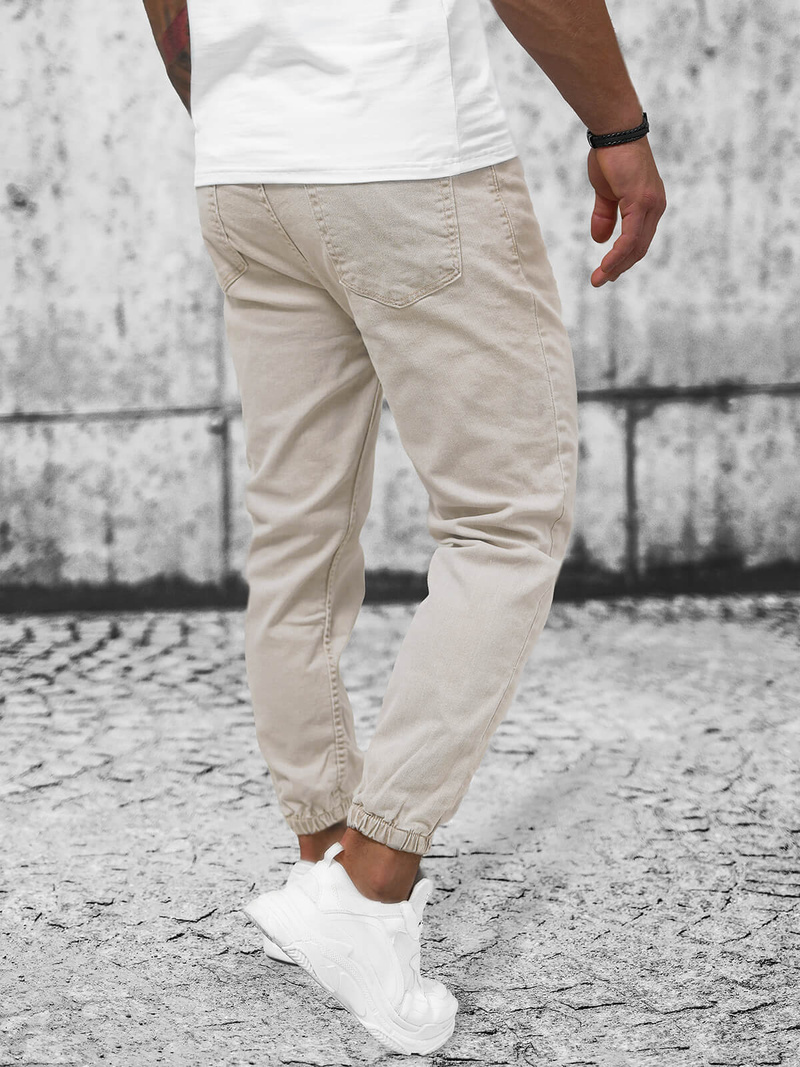 Pánské Kalhoty Jogger Šedé OZONEE DO/6100Z