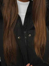 Dámská Bunda Černá OZONEE JS/M731/392