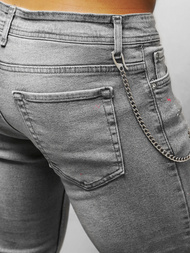 Pánské Džíny Šedé OZONEE O/WE1004