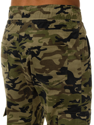 Pánské Kalhoty Jogger Zelené OZONEE A/404