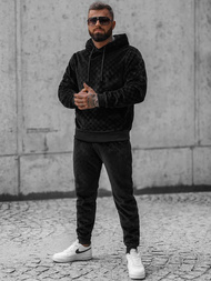 Pánská Tepláková Souprava Černá OZONEE O/3A82