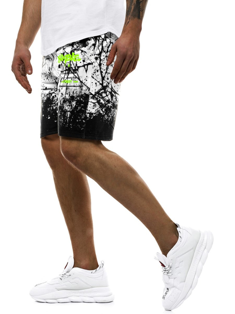 Pánské kraťasy Bílé JS/KK300162