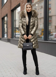 Dámská Bunda Zlato OZONEE JS/16M9100/403Z