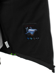 Pánská Bunda Softshell Černo-Zelená OZONEE GE/12267