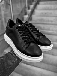 Pánské Sneakery Černé OZONEE B/2051