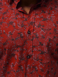 Pánská Košile Vínová OZONEE O/V13