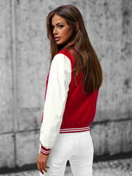 Dámská Bunda Červená OZONEE JS/16M9067/270