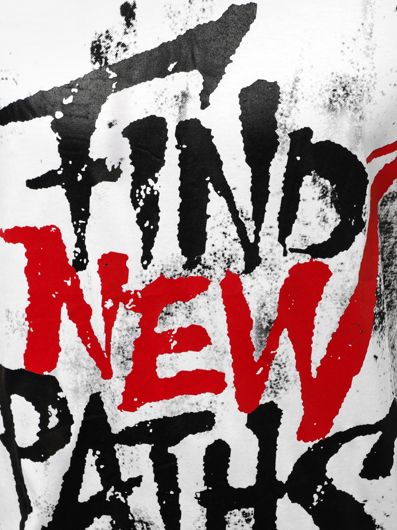 Pánské Tričko Bílé OZONEE JS/KS2013Z