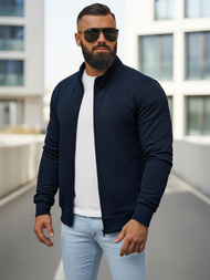 Pánská Mikina Námořnická Modřá OZONEE JS/2002