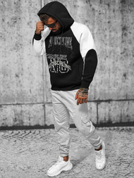 Mikina Černá OZONEE O/SWE23037