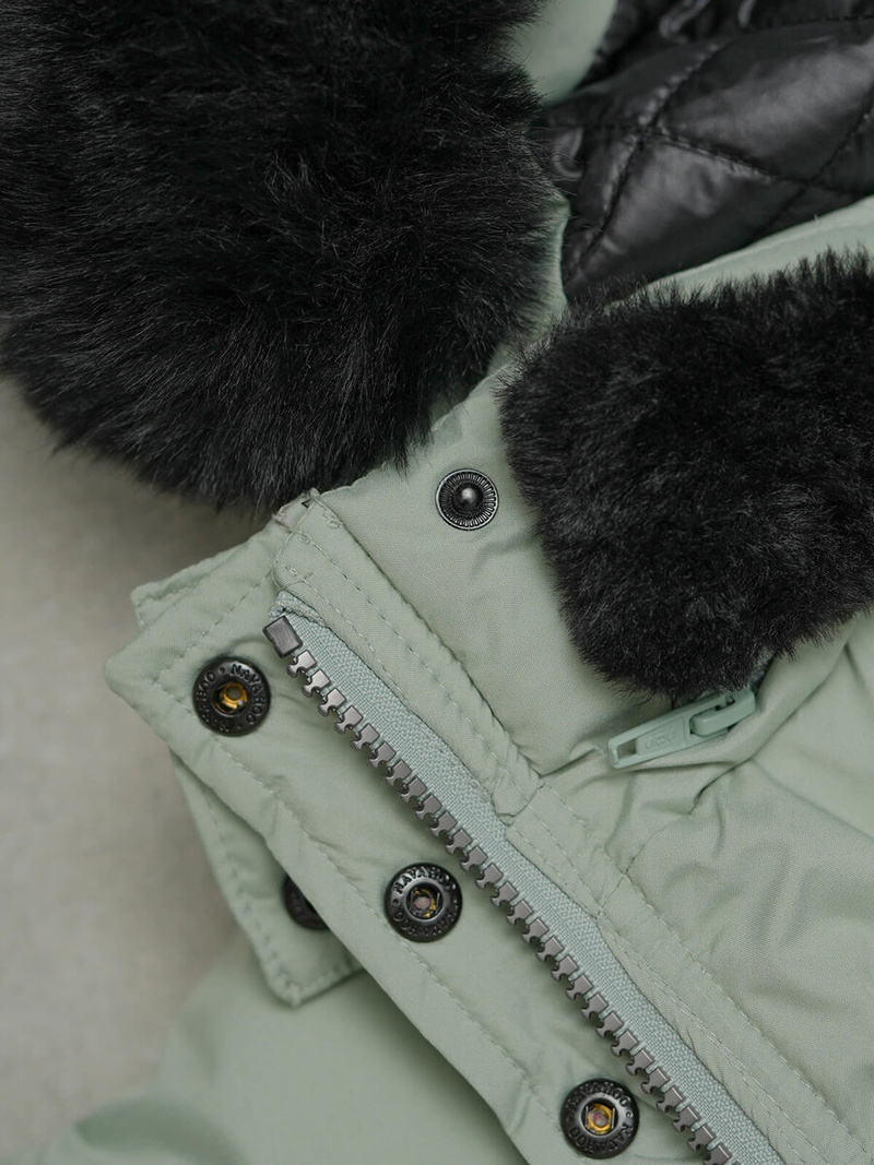 Dámská Bunda Mentolová OZONEE O/W377Z