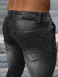 Pánské Džíny Černé OZONEE NB/MP0091N