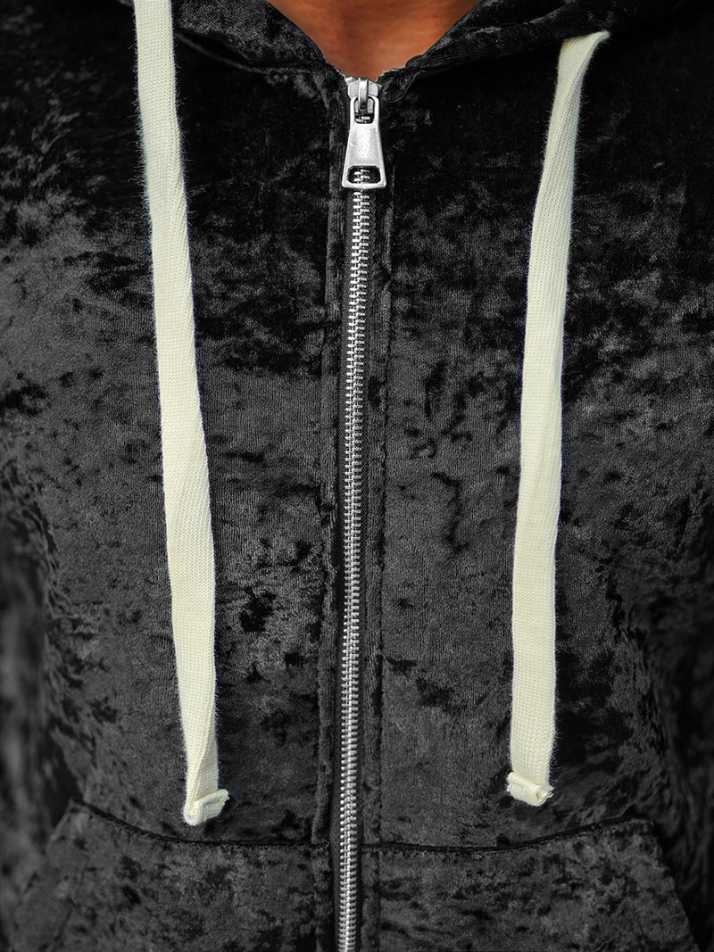 Pánská Tepláková Souprava Černá OZONEE O/D8123/9153