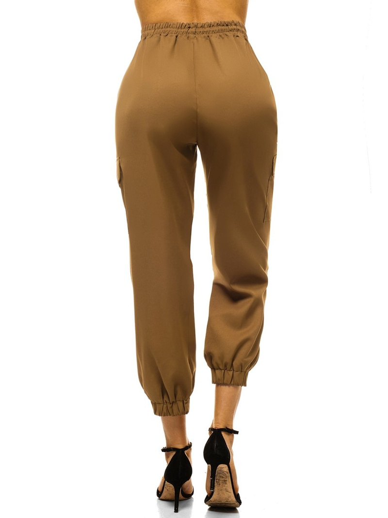 Dámské jogger kalhoty Camelové OZONEE O/HM006