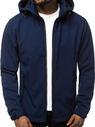 Pánská softshellová Bunda Námořnická Modřá OZONEE JS/56008