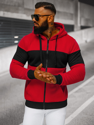 Pánská Mikina Červená OZONEE JS/8B1337/18