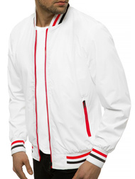 Pánská Bunda Bílá OZONEE N/6193