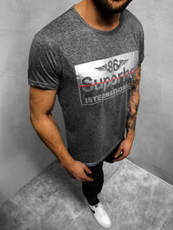 Pánské Tričko Černé OZONEE JS/KS2056Z