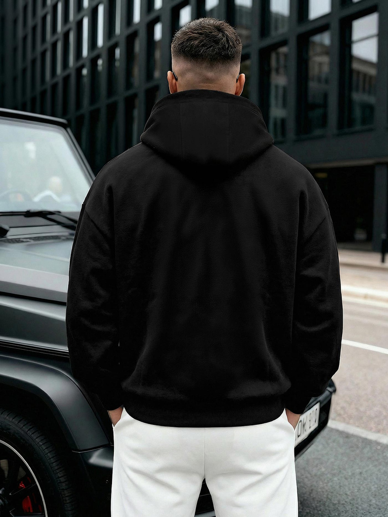 Pánská Mikina Černá OZONEE JS/8B1968/3