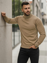 Pánský Svetr Camelový OZONEE V/V24503