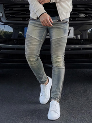 Pánské Džíny Modré OZONEE O/EM8886Z