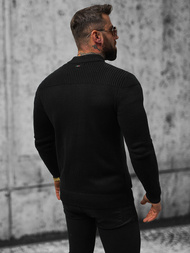 Pánský Svetr Černý OZONEE NB/MM6011/4