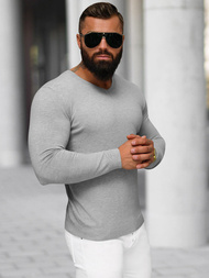 Pánský Svetr Šedý OZONEE NB/MMB601/2Z