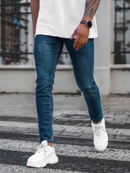 Pánské Džíny Tmavě-Modré OZONEE E/5192/03