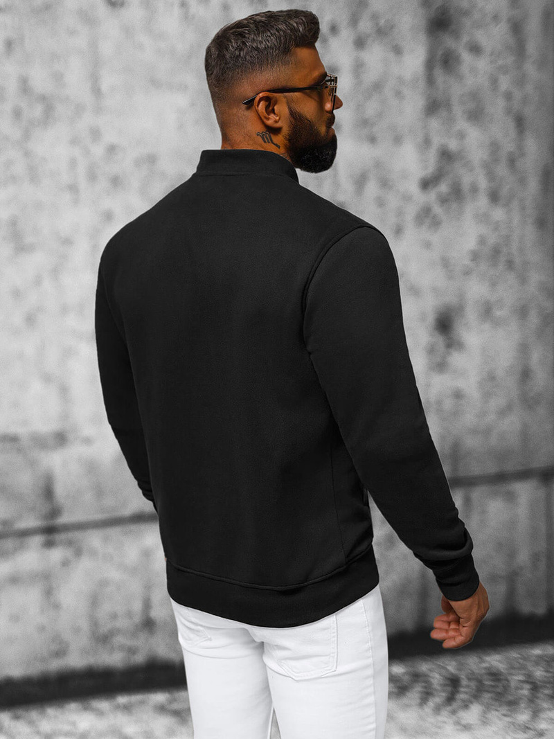 Pánská Mikina Černá OZONEE NB/MF2020