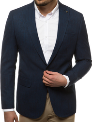 Pánské Sako Námořnická Modřá OZONEE H/28