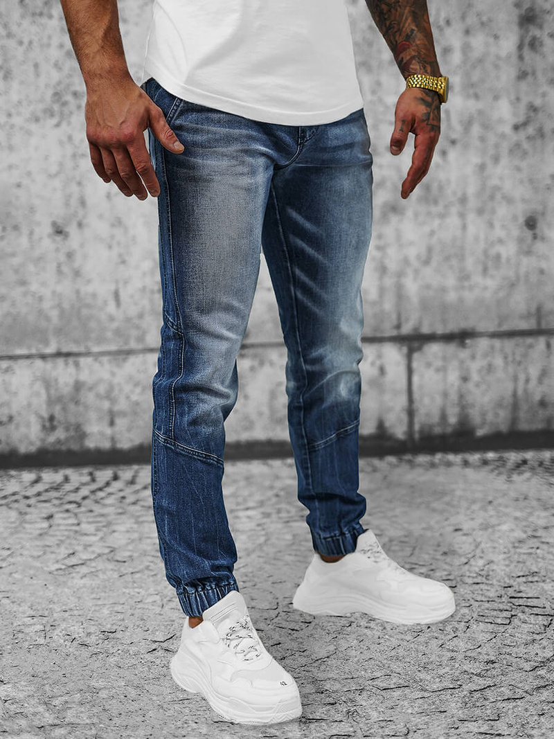 Pánské Džíny Jogger Tmavě-Modré OZONEE NB/MP0118BS