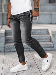 Pánské Džíny Černé OZONEE NB/MP0091N