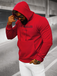 Pánská Mikina Červená OZONEE JS/27B6507/18