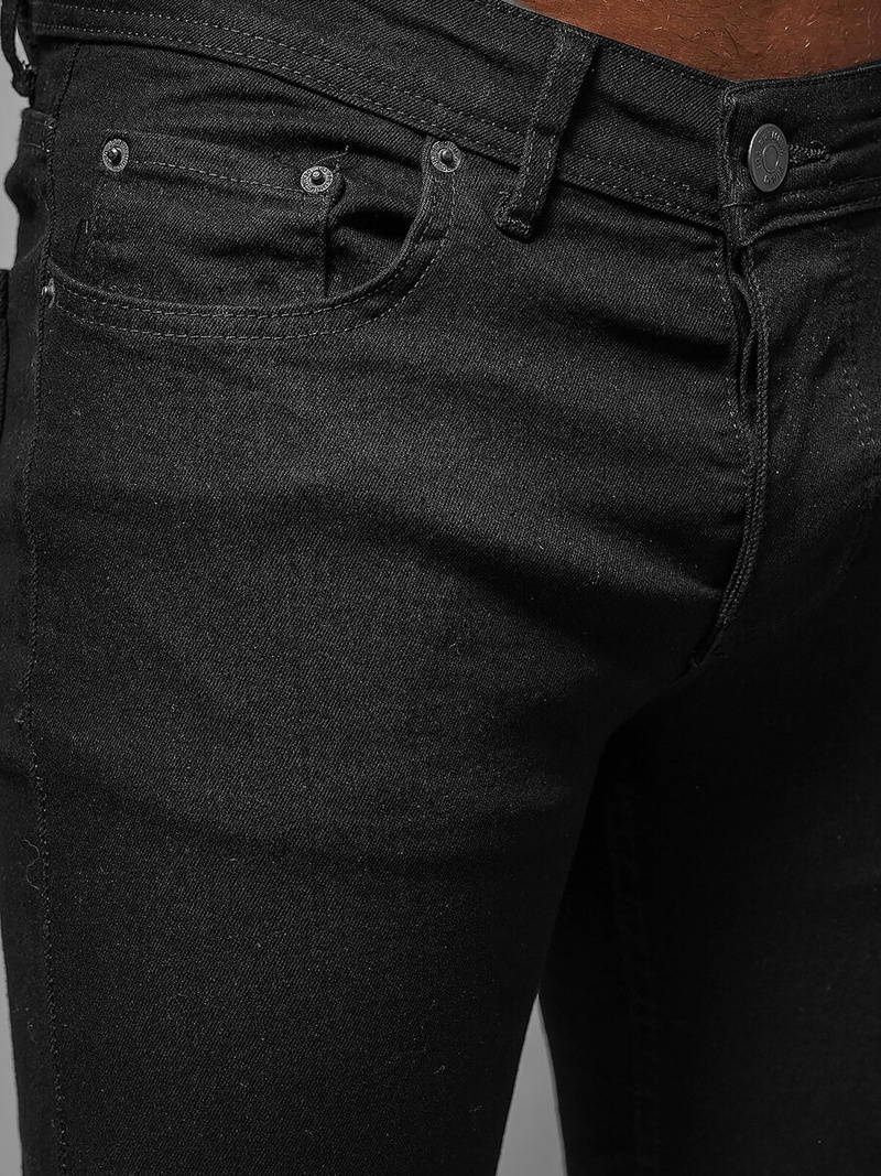 Pánské Džíny Černé OZONEE E/5348/02