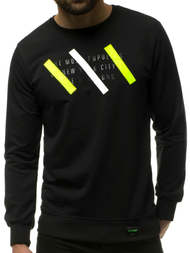 Pánská Mikina Černá OZONEE MACH/2105