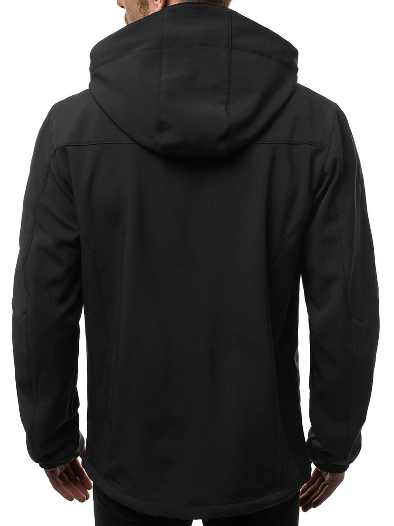 Pánská Bunda Softshell Černo-Červená OZONEE GE/12268