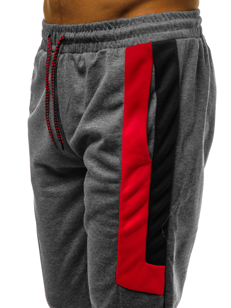 Pánské Tepláky Grafitové OZONEE JS/JZ11019