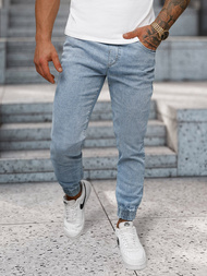 Pánské Džíny Jogger Světle-Modré OZONEE NB/MP0272BC