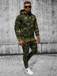 Pánská Tepláková Souprava Zelený OZONEE O/8B159/29