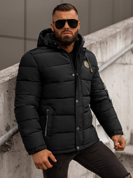 Pánská Bunda Černá OZONEE JS/57M7503/392Z