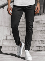 Pánské Džíny Černé/1 OZONEE DP/585