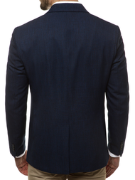 Pánské Sako Námořnická Modřá OZONEE H/28