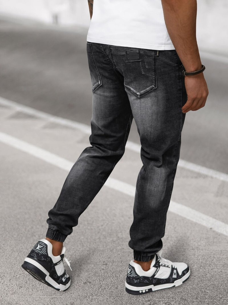 Pánské Džíny Jogger Černé OZONEE NB/MP0135N