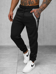 Pánské Tepláky Černé OZONEE JS/15K1813/3