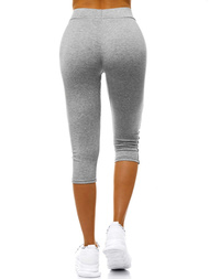 Dámské legíny Šedé OZONEE JS/1037/B3